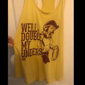 Workout racer back tank